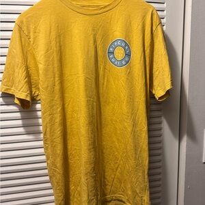 Rip Curl Men's Yellow T-Shirt